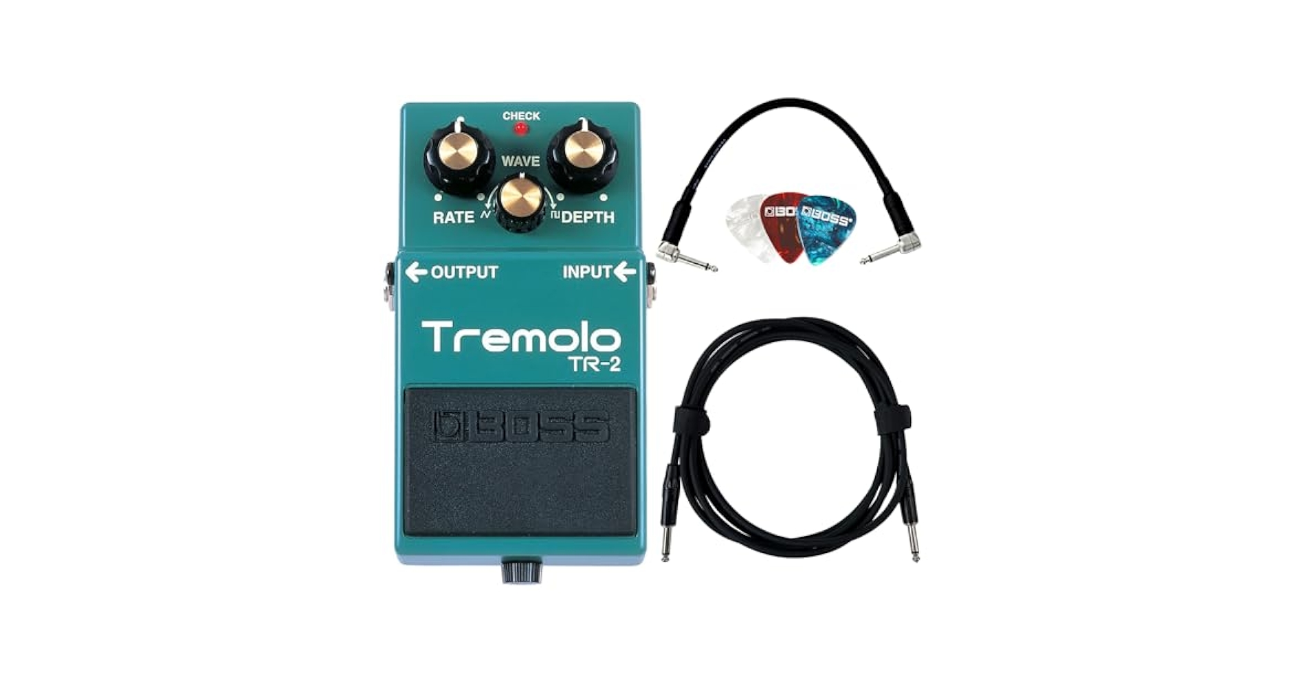 Amazon.com: Boss TR-2 Tremolo Bundle with Gearlux Instrument